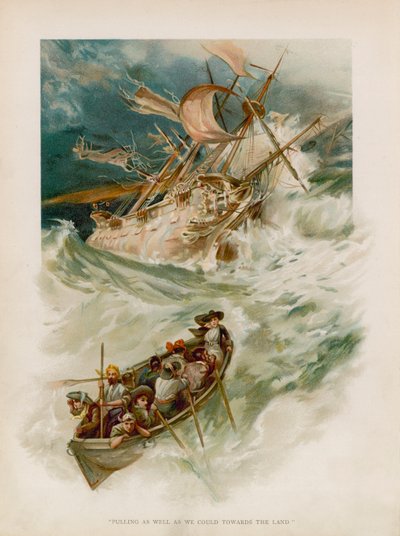 Illustration pour Robinson Crusoé - Joseph Finnemore